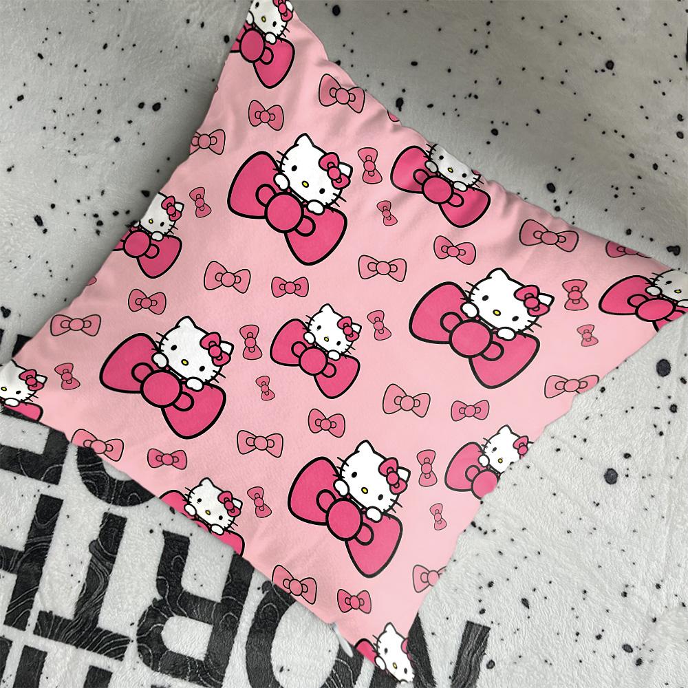Sleeping Pillows Cover For Pillow Kawaii H-Hellocats Nordic More Cushion Covers Living Room Decorative Pillowcases Cushions Home