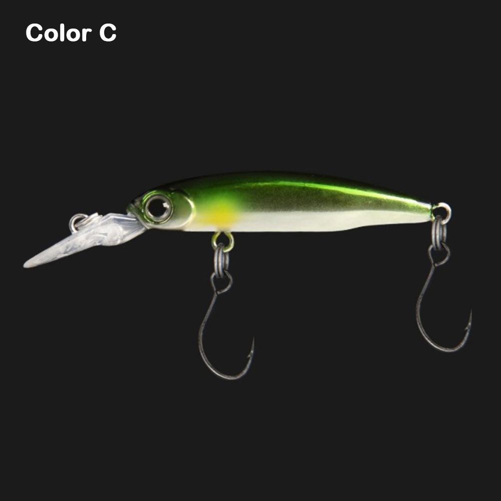 

1.8г 40мм Воблер Минноу Приманка для Басса Искусственная Приманка 2024 Рыболовная Приманка Рыболовные Снасти Color C