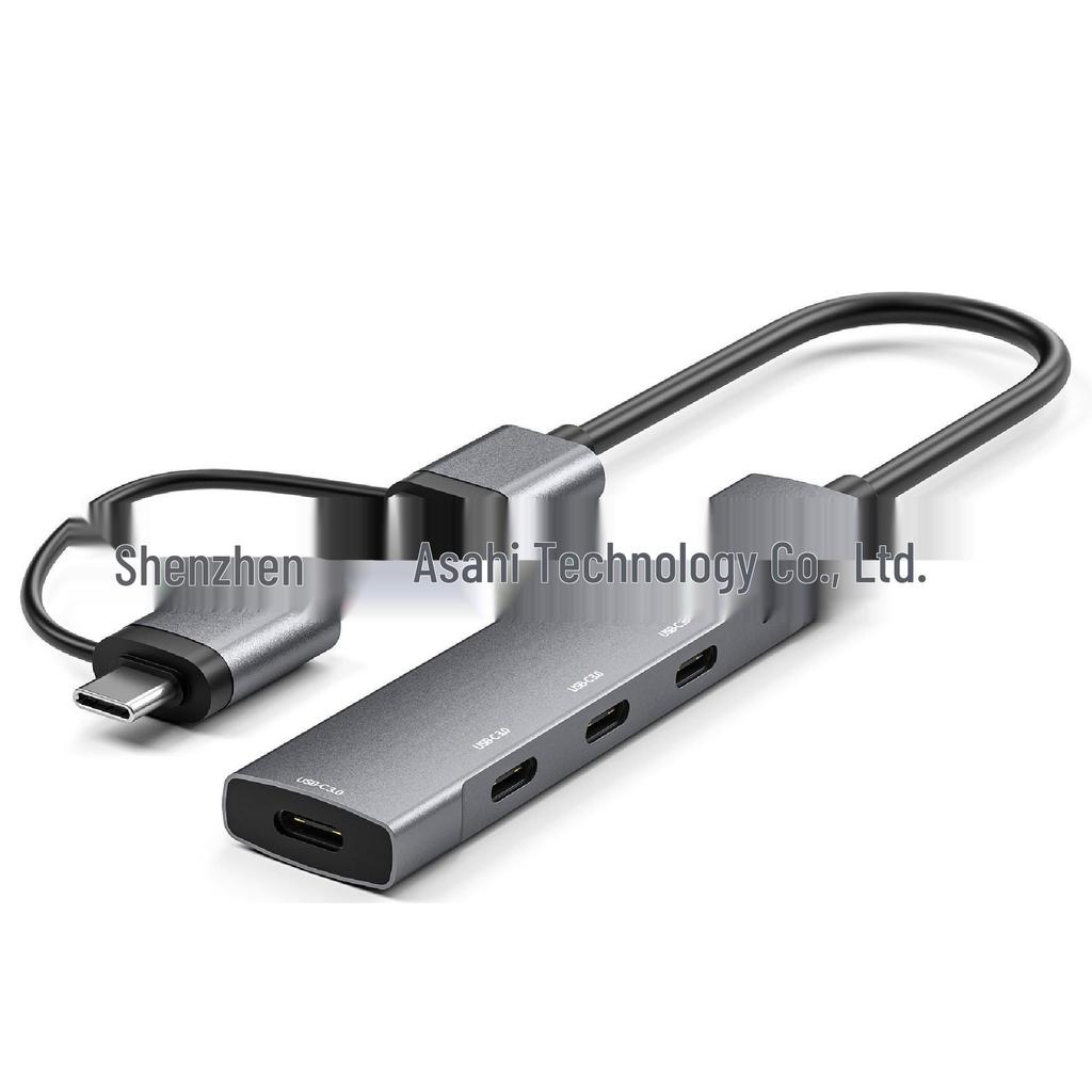 Multi-Functional USB 3.0 Type-C Docking Station with 4-Port Expansion