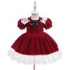 Christmas Dress Snowflake Costume Girls Princess
