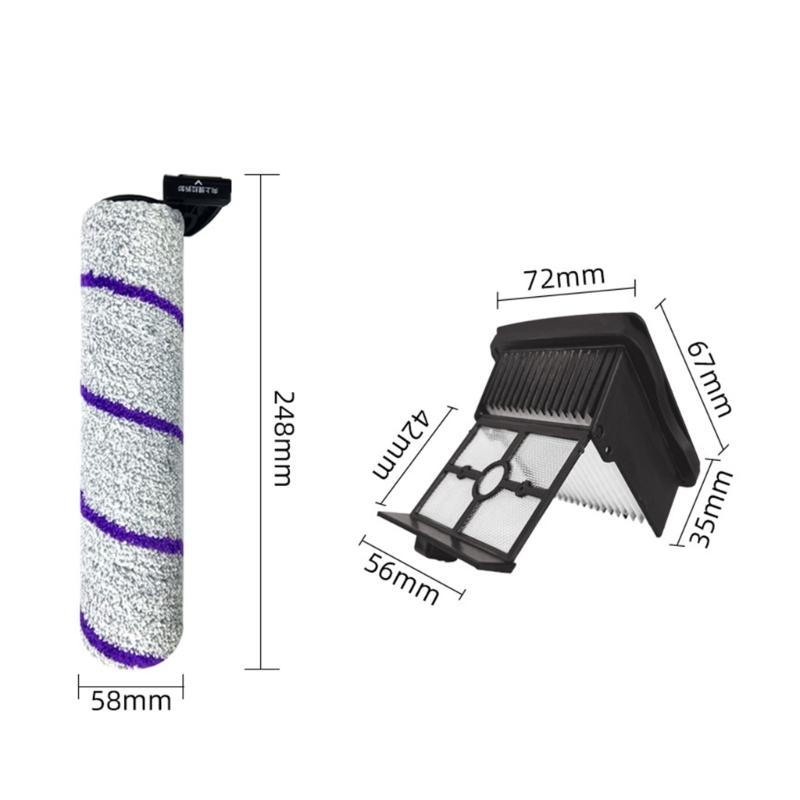 Plastic Vacuum Filters Brush Vacuum Cleaner Part Vacuum Cleaner Filter Vacuum Accessories for S1 Wet Dry Vacuum Cleaner