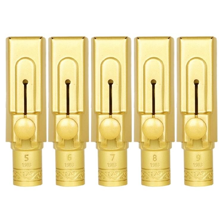 Brass Saxophone Mouthpiece Replacement Metal Eb Sax Mouthpieces with Caps and Ligatures Musical Instruments Accessories