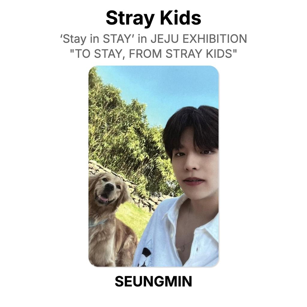 Stray Kids ‘Stay In STAY’ In JEJU EXHIBITION "TO STAY, FROM STRAY KIDS" Official Photocard