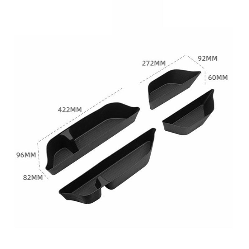 For BYD Leopard Titanium 7 Ti 7 DM-p 2025 2026 Car Styling Door Storage Box TPE Door Slot Storage Box Car Accessories