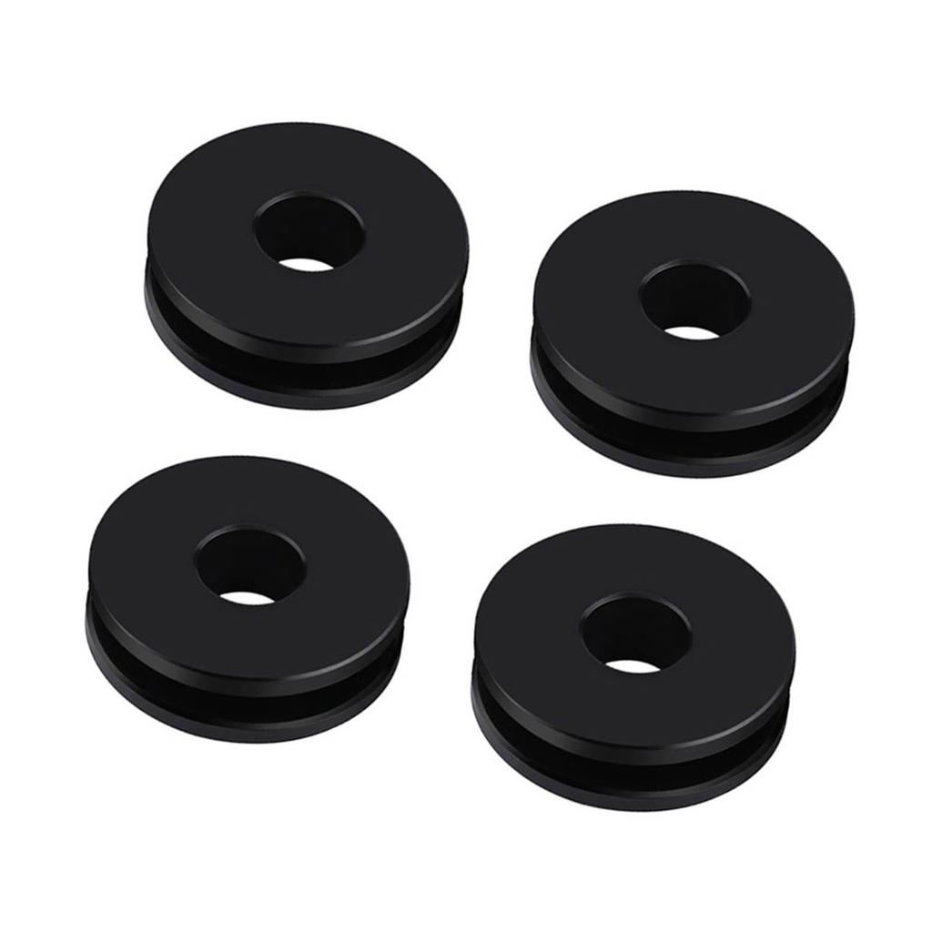 Harley Davidson Windshield Bushing Grommets 4pcs Replacement Kit for Road King Heritage Softail Detachable Mount