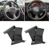 Pentru Honda Civic (SI) Insight S2000 2002 2003 2004 2005 Pentru Acura RSX 2002-2006 Husă Volan Auto Împletită Manual Garnitură Piele