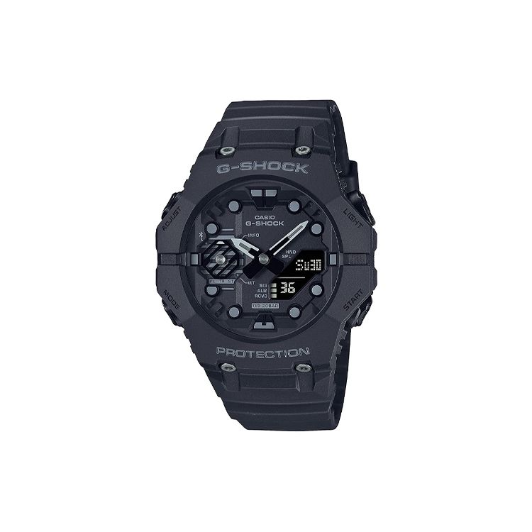

Casio GA-B001 200M Waterproof Quartz Watch Resin Strap Unisex Watches Black GA-B001-1AJF Black Dial