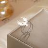Cazador Adjustable Phoenix Totem Women's Ring Stainless Steel Jewelry Gold Color Animal Open Finger Rings Gifts 2026 Trend New