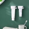 Toothpaste Squeezer Wall Mount Toothpaste Drill Adhesive Clamp Tube Holder No Organizer for Bathroom Countertop