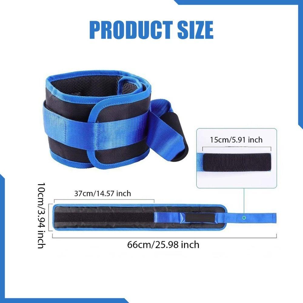 Loop Mobility Assistance Strap Padded Grip Pull Up Assistance Belt Leg Assist Aid  Knee Recovery