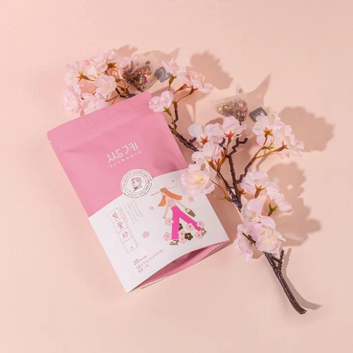 Premium Tea Pouch Cherry Blossom Tea 20 Tea Bags