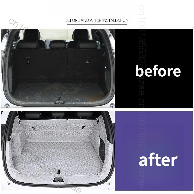 For BYD Sea Lion 06 EV/DMI 2026 2025 Car Boot Mat Rear Trunk Liner Cargo Leather Floor Carpet Tray Protector Accessories Mats