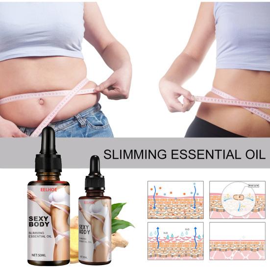 

10/20/30/50 мл Тело Slim Essence Легкий Легкий в использовании Растительные экстракты Травяное массажное масло для похудения для живота