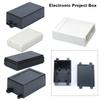 Black&White Junction Box Plastic Electric Power Supply Case DIY Housing Instrument Case