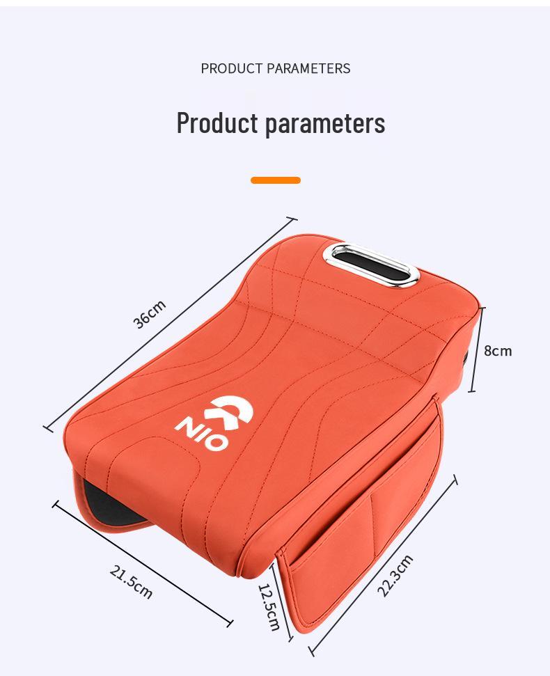 Nio ES6/ET5T/ET5/EC6/ES8/ET9 Cars Tissue Storage Box Armrest/Elbow Rest Pad