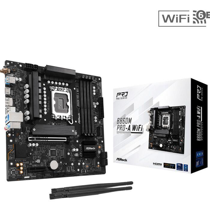 Základní deska ASRock B860M Pro-A WiFi Micro ATX