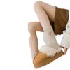 Female Autumn and Winter Plus Velvet and Thick Furry Warm Love All Take Moon Son Sleep Socks