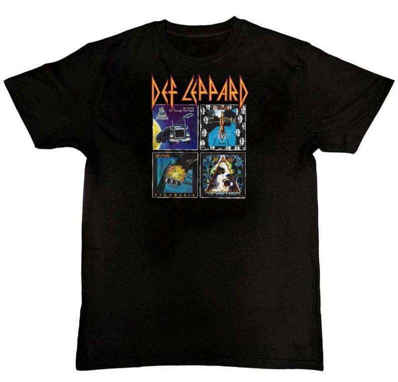 Def Leppard 80Salbums Graphic Print Unisex T-Shirt Graphic Tee S