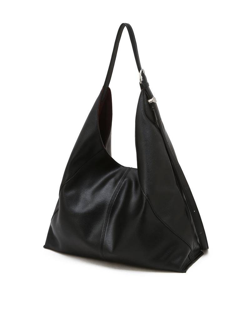 Jillstuart Acc [Row] Raw Leather Shoulder L Black