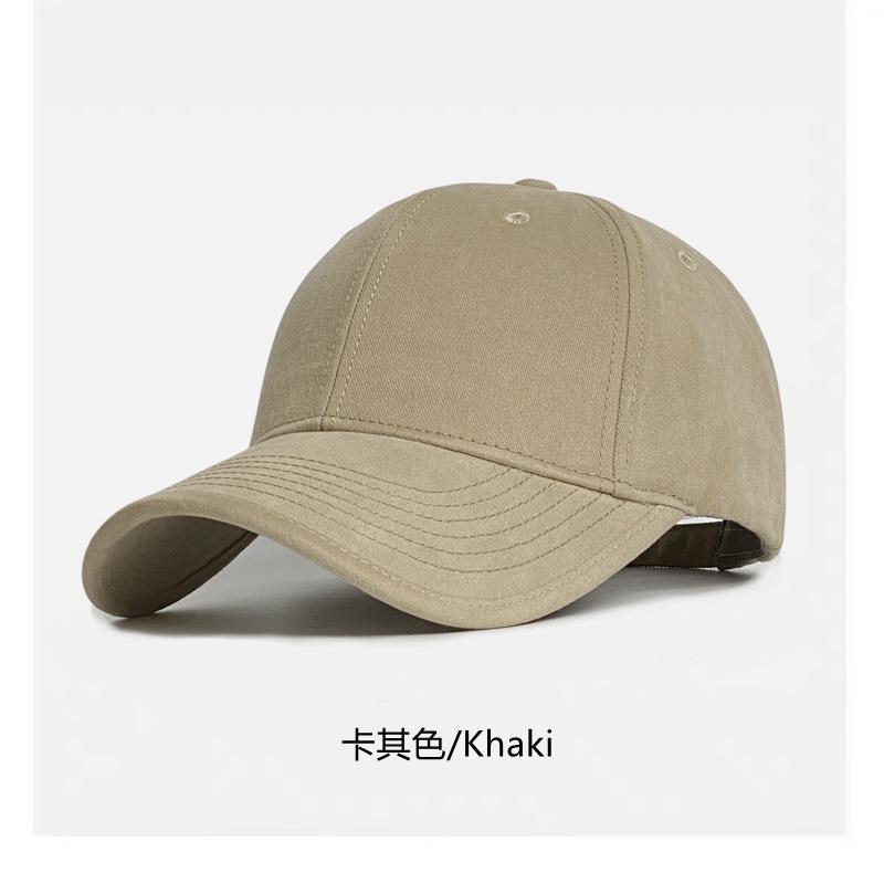 Big Head Circumference Hat, Small Face, Hard Top Baseball Cap, Polished And Thin Visor, Large Brim, Large Size Cap. Large head circumference 60-65