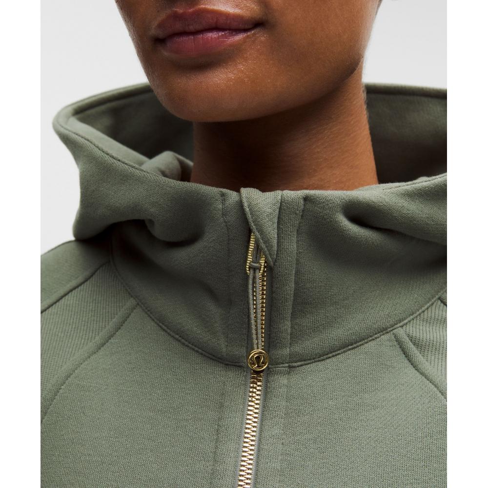 Lululemon Scuba Oversized Full Zip Hoodie Willow Leaf Gold