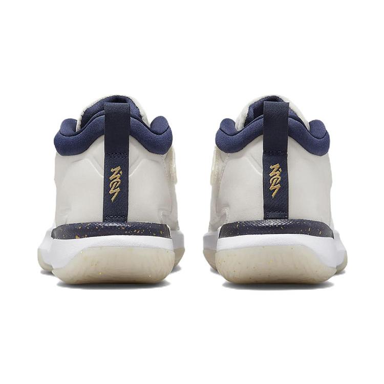 New Jordan Zion 1 Zion 1 Low-Top Performance Basketball Shoes White Blue Children Aged 3-7 Years Old DC2024-241