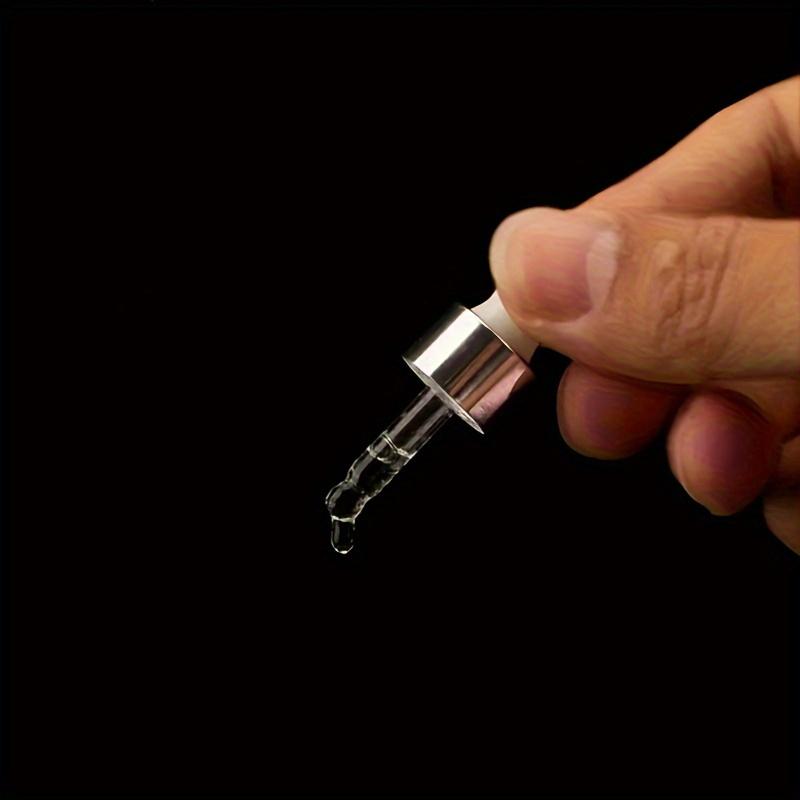 0,1 uncji Mini butelka z kroplomierzem Puste fiolki na olejki eteryczne Podróżne przenośne wielokrotnego napełniania DIY Pojemnik na próbki kosmetyków Płynne perfumy Oczy