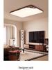 American Retro Walnut Ceiling Lamp: 2024 New Medieval Style for Living Room or Bedroom
