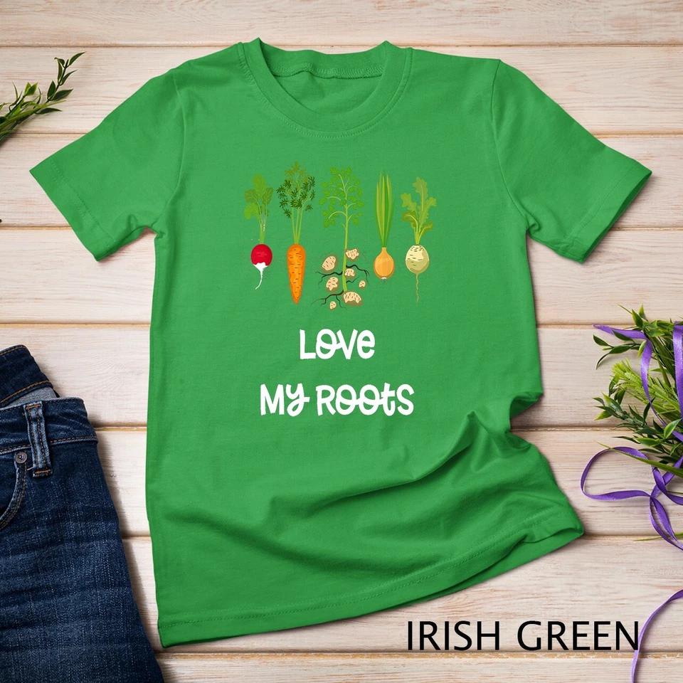 Root Vegetables Gardening, Cute Garden Tee Shirt Gift, 3Dk Unisex T-shirt 5 S
