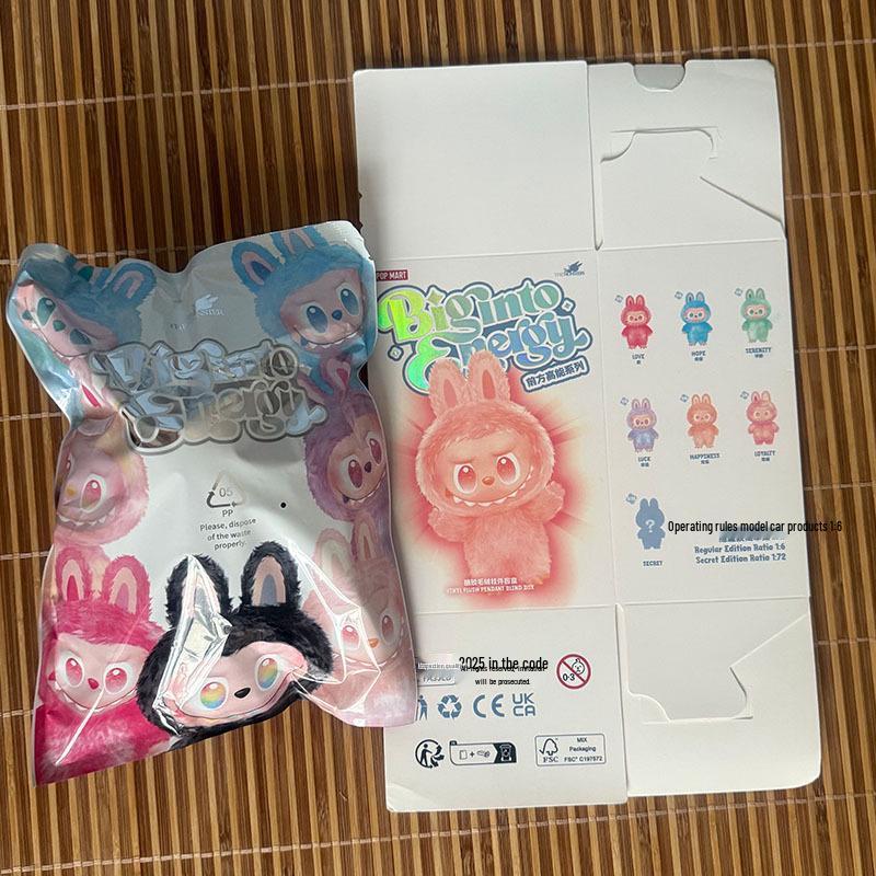 

Кукла Лабубу Серия 3 Слепой бокс Виниловая плюшевая игрушка-подвеска 17 cm