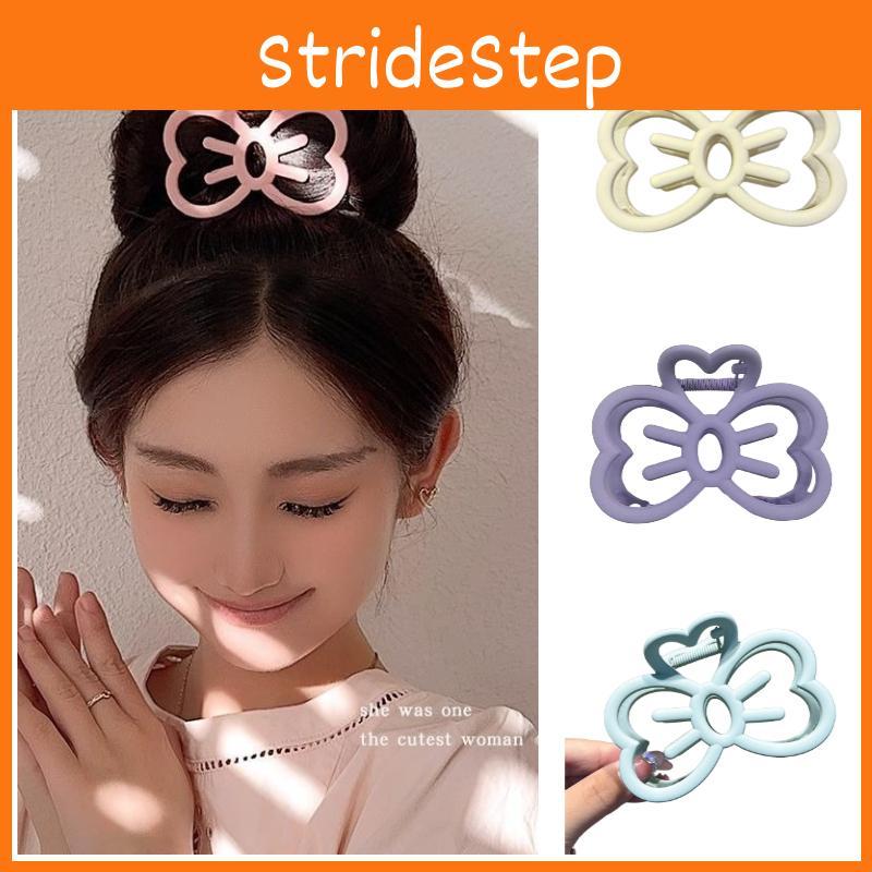 Trendy Hair Accessory For Girls Resin Bow Clip In Various Colors
