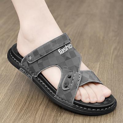Mode Sandalen Herren Sommer Bequem Erwachsene Herren Freizeit Hausschuhe Strandschuhe Für Herren Rutschfest Zehenfrei Sandalen Männlich