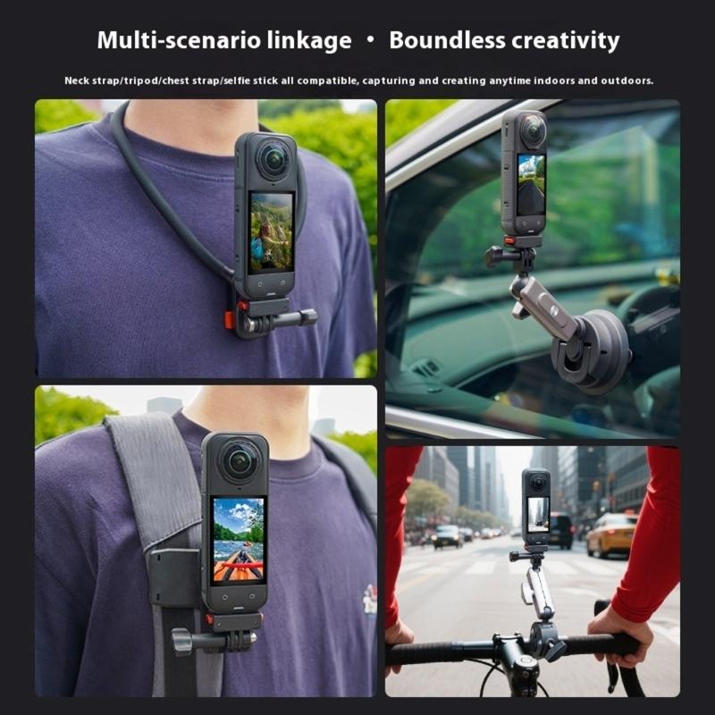 360 Degree Camera Magnetic Quick Release Mount Tripods Adapter Rapid Installation Design for X5/2