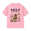 Funny Mom I Love Fishing Meme Vintage T-Shirt Men Women Fashion Oversized Casual High Quality Cotton T Shirt Streetwear