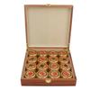 Aluminum Alloy Xiangqi Chinese Chess Set Portable Chinese Chess Set with Folding Board