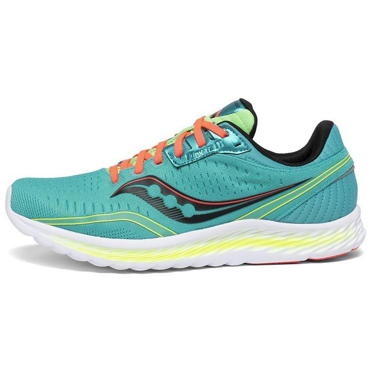 Saucony Kinvara 11 Cushioning Low Top Running Shoes Men sneaker Blue Green S20551-10