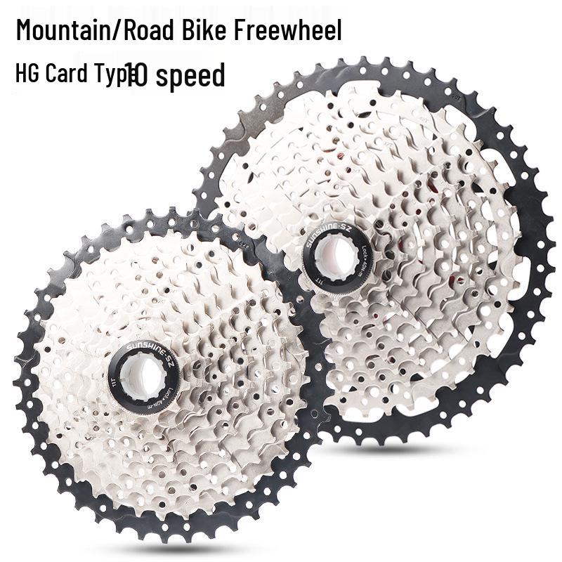 Rihui Multi-Speed Mountain/Road Bike Cassette: 10/20/30-Speed, 11-25T/46T/50T for Climbing