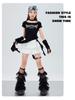 Girls' Trendy Hip Hop Jazz Dance Costume for Children's Performance