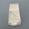Plain Color High-Stretch Yoga Shorts - Soft, Three-Quarter Length Base Layer