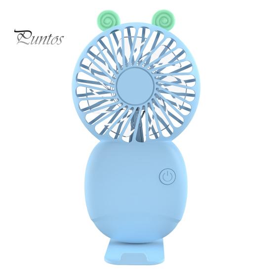

Ручной вентилятор с держателем для телефона Низкий уровень шума 3 скорости Регулируемый симпатичный кулер Охлаждающий перезаряжаемый мини-USB-вентилятор Портативный охлаждающий вентилятор Подарок студенту синий