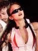 Jennie Style Cat Eye Sunglasses: Trendy Y2K, High-End, Women's UV Protection, Hairband Cycling Sports Sunglasses