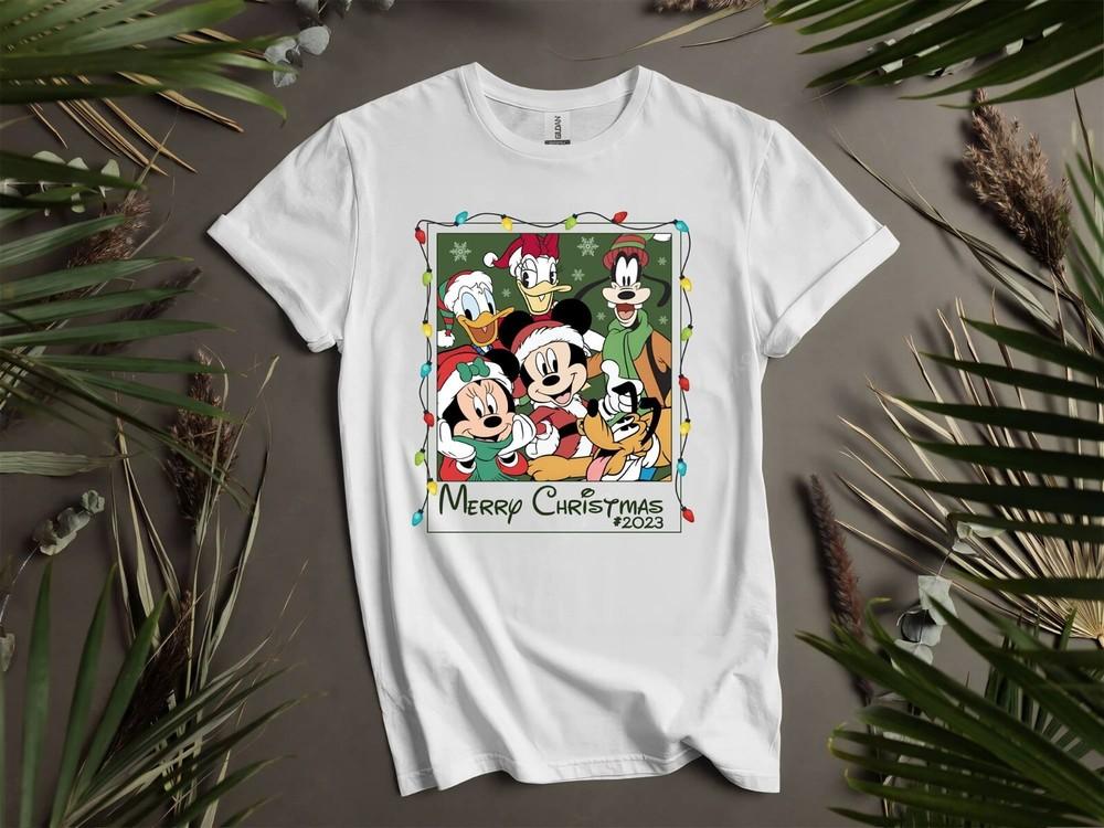 

Merry Christmas Mickey s Friends T-shirt T shirt Men Women Unisex Tshirt I137 2XL