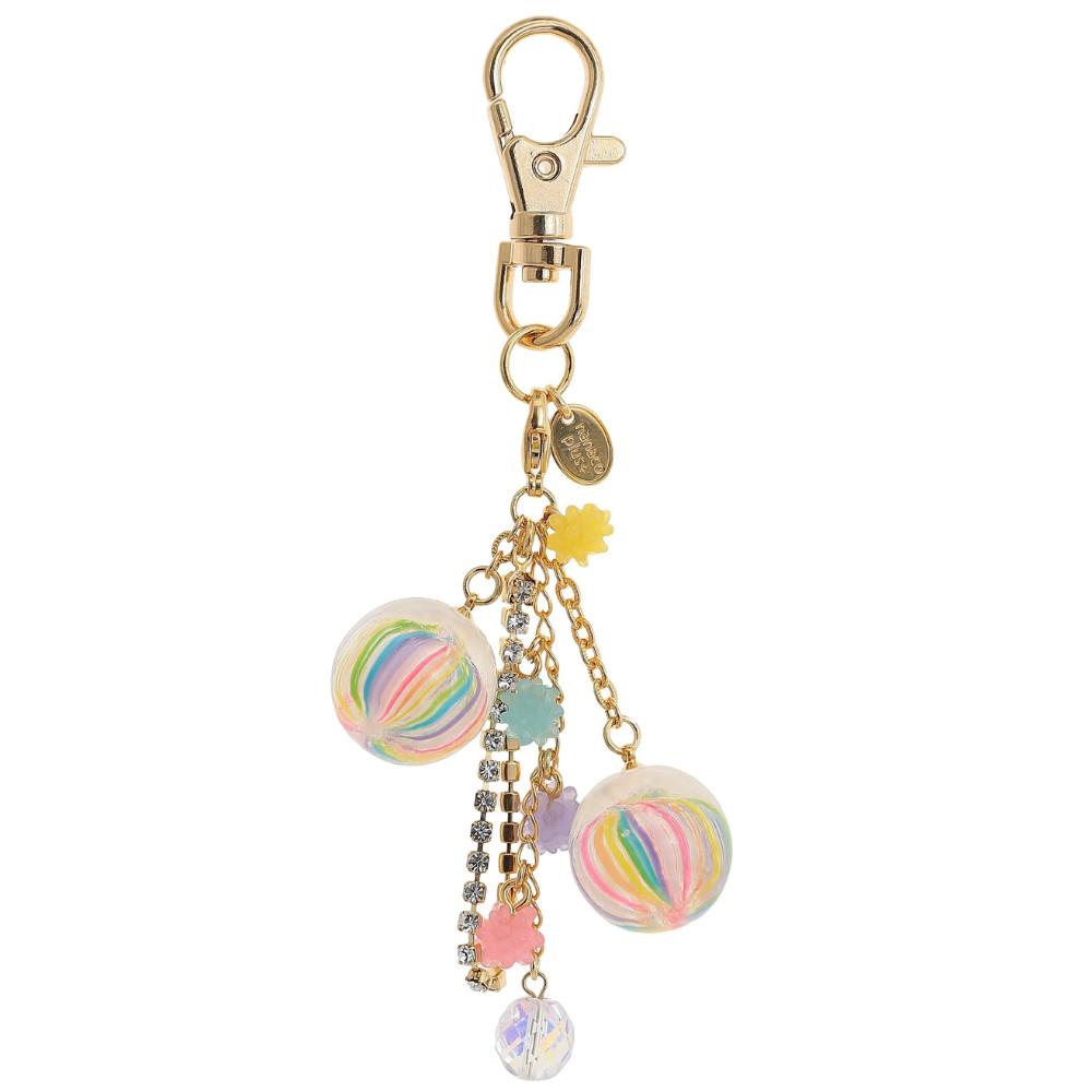 nanaco plus Variety Glitter Candy Bag Charm Keychain