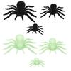 Halloween Plush Spider, Fluorescent Spider, Black Spider, Scene Decoration Props, Haunted House Prank Gifts