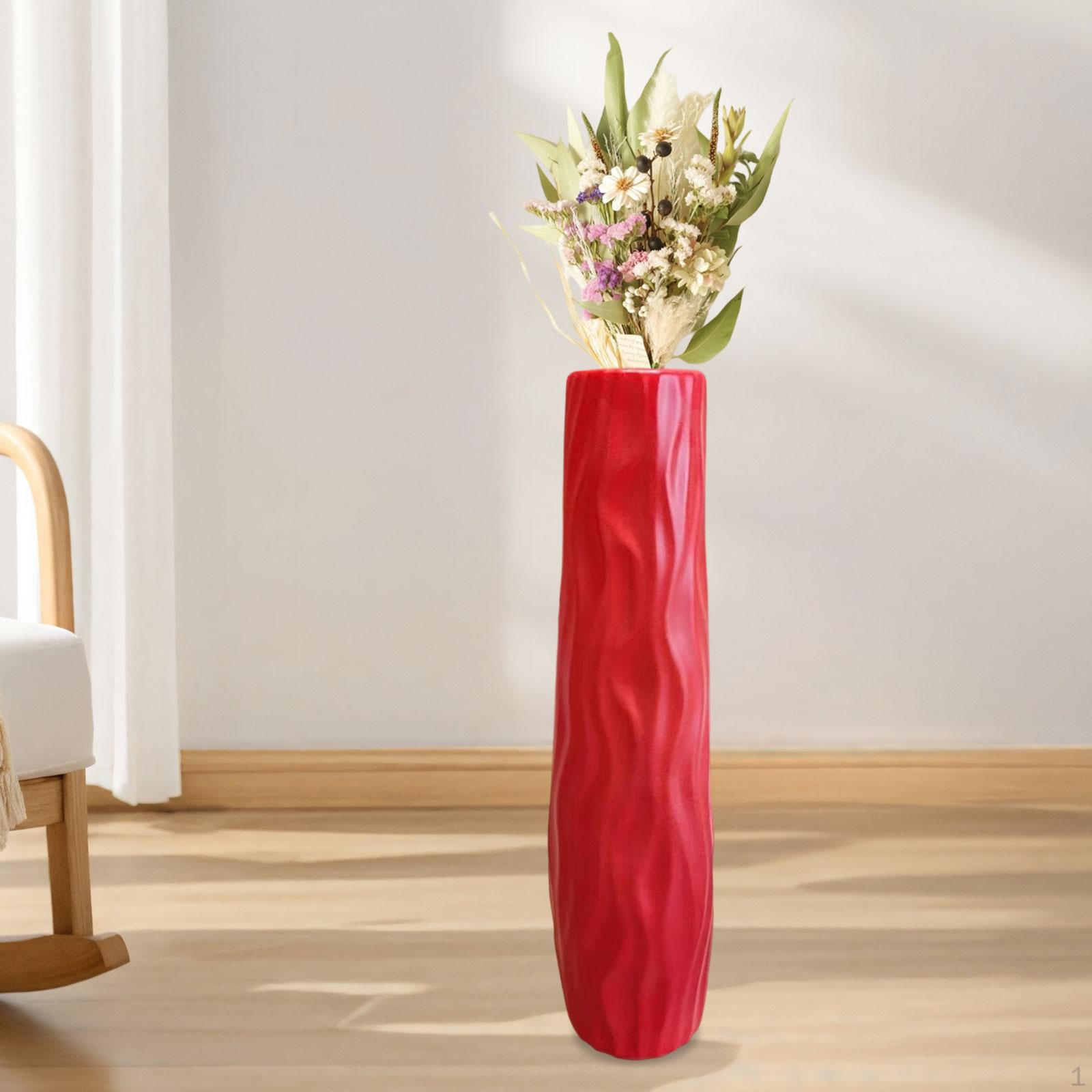 

Высокая напольная ваза Декоративный подарок Скандинавская Большая Цветок Домашний декор для угла гостиной Столовой