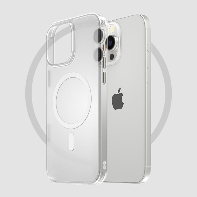 Advanced Matte Magsafe Phone Case, Suitable for iPhone16 Plus/16/15/14/13 Pro Max AI Button Anti Drop Transparent Magnetic Case