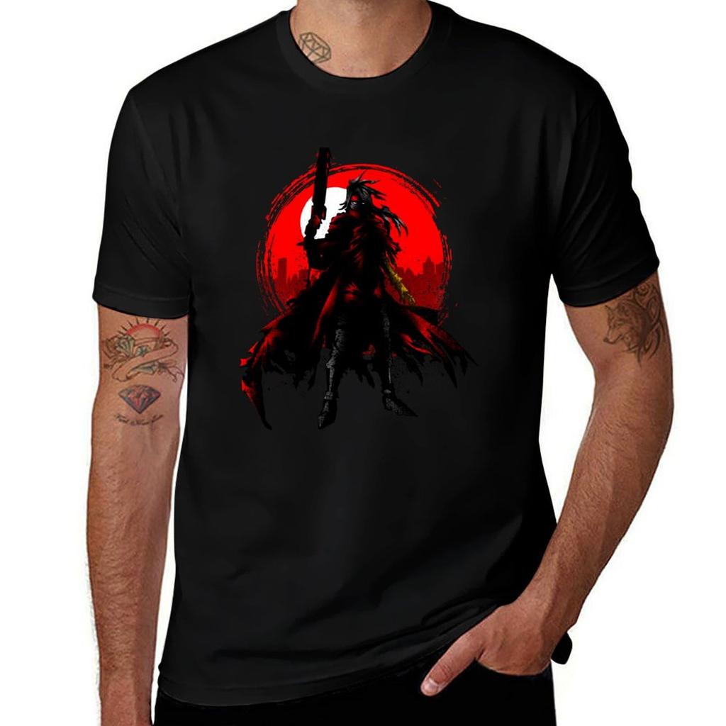 Finalfantasyviidirge Of Cerberus Tshirt T Shirt Custom Print Cotton Tshirt 100 Tshirt