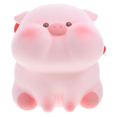 Skarbonka Bank na Pieniądze Monety Pudełko do Oszczędzania Pieniędzy Skarbonka w Kształcie Świnki Urocza Dekoracja Stołu Pudełko na Pieniądze Bank na Monety Biurkowa Skarbonka