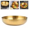 Stainless Steel Ramen Bowl Salad Fruit Bowl Cold Noodle Bowl 24CM Extra Thick For Home Kitchen Accessory In Stock Wholesale