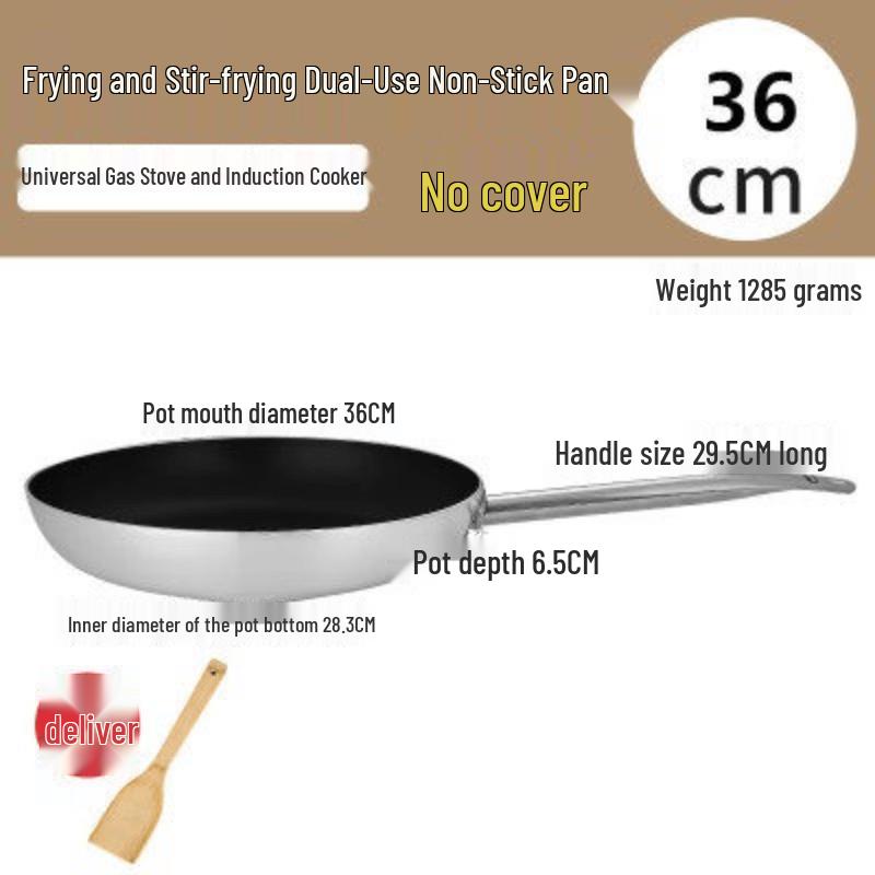 LIEI 36CM Non-stick Frying Pan